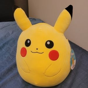 Pikachu Squishmallow 10" Pokemon Stuffed Toy